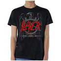 Slayer Black Eagle Logo Black Adult Thrash Metal T-Shirt Officially Licensed 100% Cotton from Coastline Mall - Coastline Mall