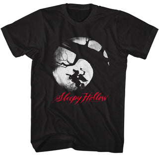 Sleepy Hollow-Sleepy Hollow Poster Alt-Black Adult S/S Tshirt - Coastline Mall