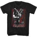 Slash-Two In One-Black Adult S/S Tshirt - Coastline Mall