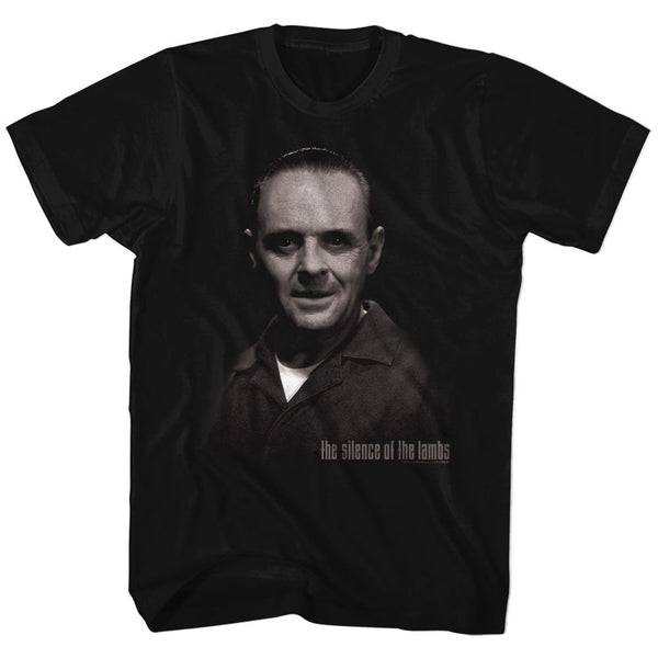 Silence Of The Lambs - H.Lecter | Black S/S Adult T-Shirt - Coastline Mall