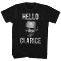 Silence Of The Lambs - Hello Clarice | Black S/S Adult T-Shirt - Coastline Mall