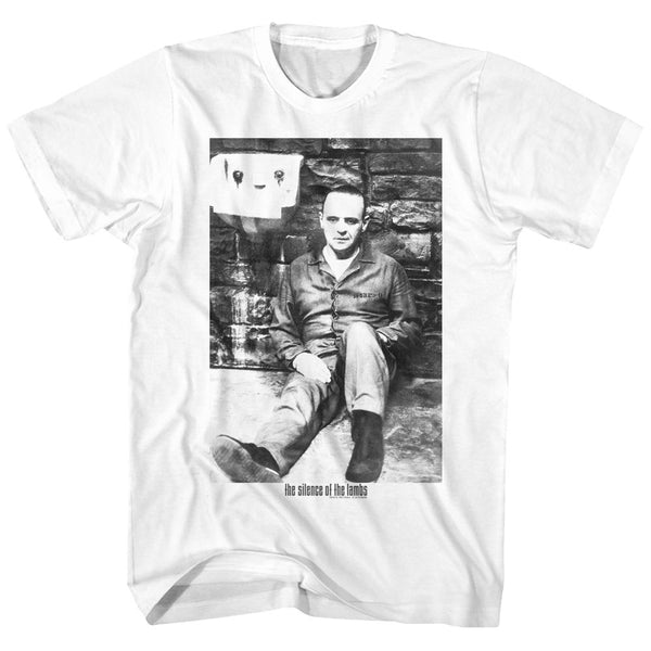 Silence Of The Lambs - Lecter | White S/S Adult T-Shirt - Coastline Mall