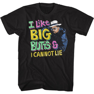 Sir Mix A Lot-Cannot Lie-Black Adult S/S Tshirt - Coastline Mall