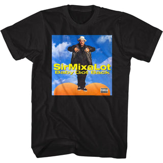 Sir Mix A Lot-Got Back Cover 2-Black Adult S/S Tshirt - Coastline Mall