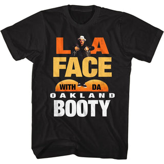 Sir Mix A Lot-Facewithbooty-Black Adult S/S Tshirt - Coastline Mall