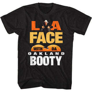 Sir Mix A Lot-Facewithbooty-Black Adult S/S Tshirt - Coastline Mall