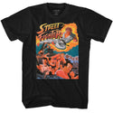 Street Fighter-Awesome-Black Adult S/S Tshirt - Coastline Mall