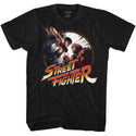 Street Fighter-Punchy-Black Adult S/S Tshirt - Coastline Mall