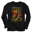 Styx - Ferryman | Black L/S Adult T-Shirt - Coastline Mall