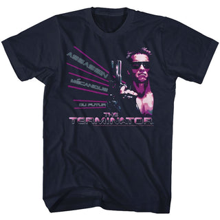 Terminator-Assasin-Navy Adult S/S Tshirt - Coastline Mall