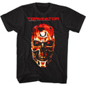 Terminator-Red Terminator-Black Adult S/S Tshirt - Coastline Mall