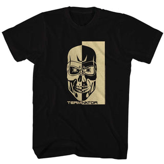 Terminator-Bw-Black Adult S/S Tshirt - Coastline Mall