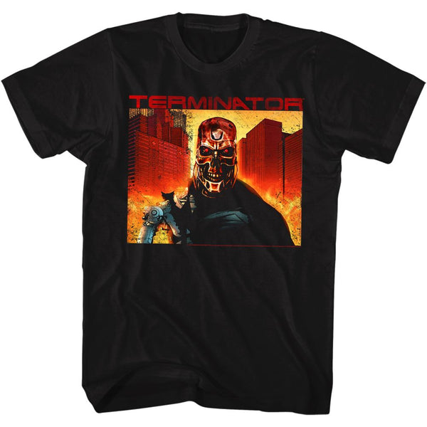 Terminator-Endgame-Black Adult S/S Tshirt - Coastline Mall