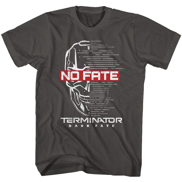 Terminator Dark Fate-No Fate-Smoke Adult S/S Tshirt - Coastline Mall
