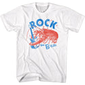 The B52s-Rock Lobster-White Adult S/S Tshirt - Coastline Mall
