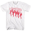 Temptations-Temptations Back To Front-White Adult S/S Tshirt