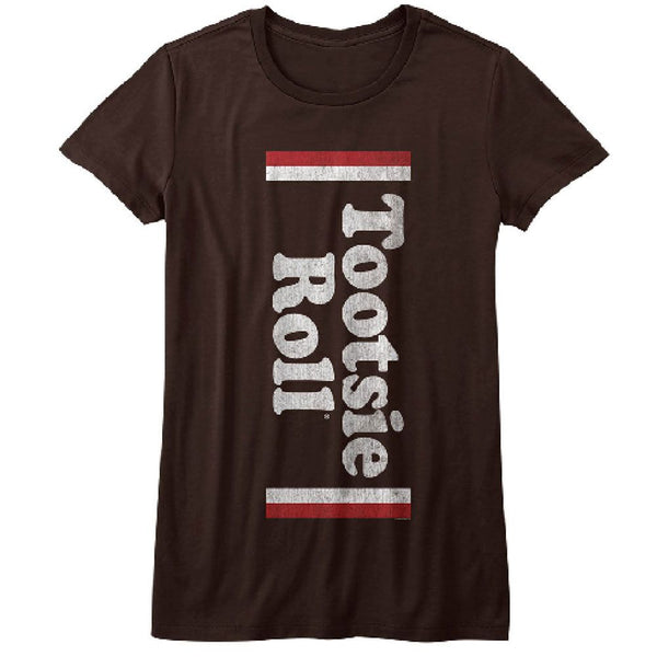 Tootsie Roll-Imatootsie-Brown Juniors S/S Tshirt - Coastline Mall