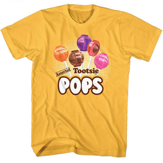 Tootsie Roll-Tootsie Pops-Ginger Adult S/S Tshirt - Coastline Mall