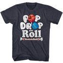 Tootsie Roll-Popdroproll-Navy Heather Adult S/S Tshirt - Coastline Mall