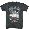 Tootsie Roll-Mr. Owl-Black Heather Adult S/S Tshirt - Coastline Mall