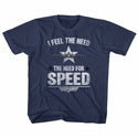 Top Gun-Need For Speed-Navy Toddler-Youth S/S Tshirt - Coastline Mall