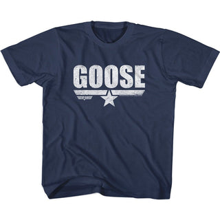 Top Gun-Goose-Navy Toddler-Youth S/S Tshirt - Coastline Mall