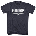 Top Gun-Goose-Navy Heather Adult S/S Tshirt - Coastline Mall