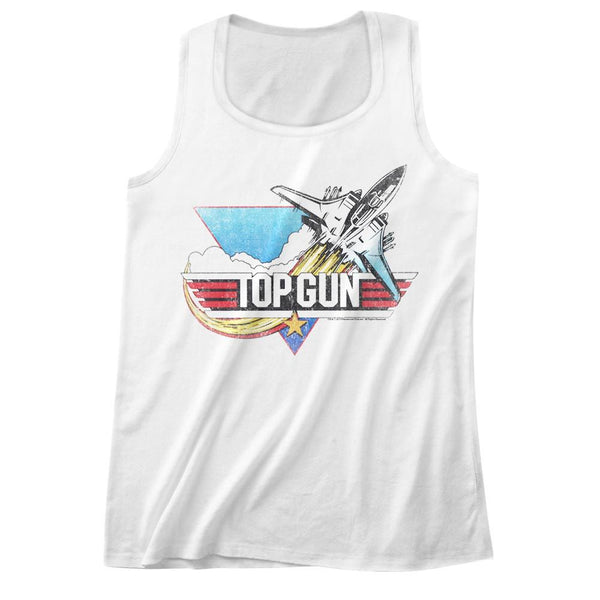 Top Gun-Fade-White Adult Tank - Coastline Mall