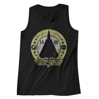 Top Gun-Stars And Such-Black Adult Tank - Coastline Mall