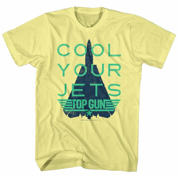 Top Gun-Cool-Yellow Heather Adult S/S Tshirt - Coastline Mall