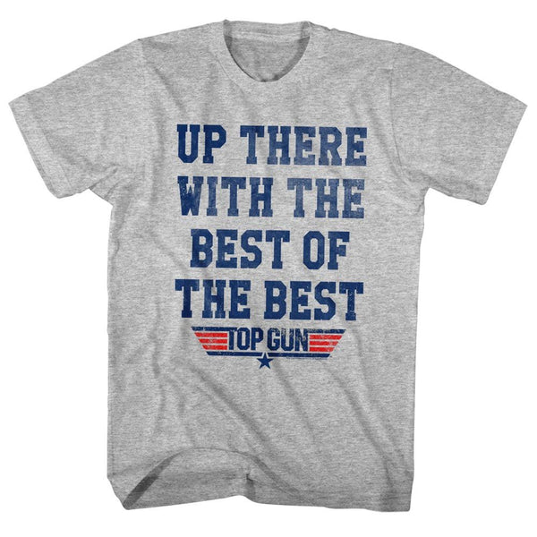 Top Gun - Best Of The Best | Gray Heather S/S Adult T-Shirt - Coastline Mall