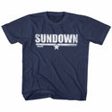 Top Gun-Sundown-Navy Toddler-Youth S/S Tshirt - Coastline Mall