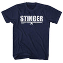 Top Gun-Stinger-Navy Adult S/S Tshirt - Coastline Mall