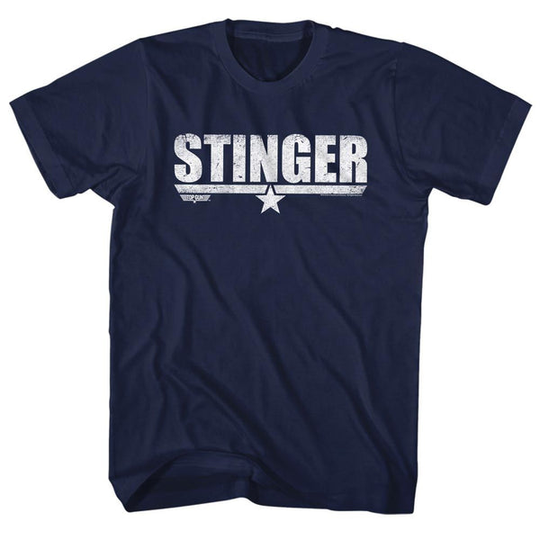 Top Gun-Stinger-Navy Adult S/S Tshirt - Coastline Mall
