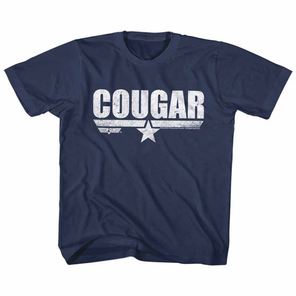 Top Gun-Cougar-Navy Toddler-Youth S/S Tshirt - Coastline Mall