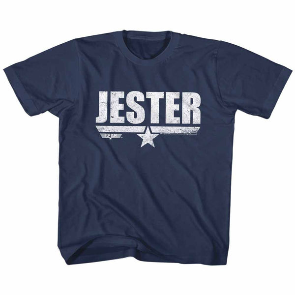 Top Gun-Jester-Navy Toddler-Youth S/S Tshirt - Coastline Mall