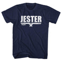 Top Gun-Jester-Navy Adult S/S Tshirt - Coastline Mall