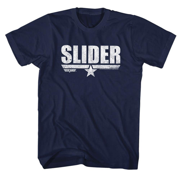 Top Gun-Slider-Navy Adult S/S Tshirt - Coastline Mall