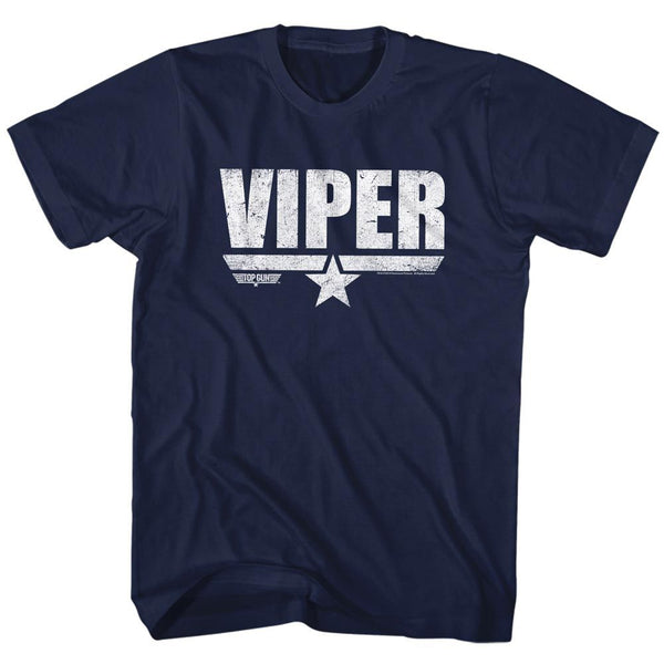 Top Gun-Viper-Navy Adult S/S Tshirt - Coastline Mall