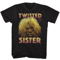 Twisted Sister-Dee-Black Adult S/S Tshirt - Coastline Mall