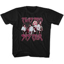 Twisted Sister-Pretty In Pink-Black Toddler-Youth S/S Tshirt - Coastline Mall