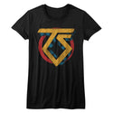 Twisted Sister-Vintage Ts Logo-Black Ladies S/S Tshirt - Coastline Mall