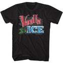 Vanilla Ice-Vanilla Ice Tour 1990 91 Black Adult S/S Tshirt