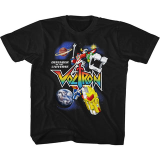 Voltron-Voltroninspace-Black Toddler-Youth S/S Tshirt - Coastline Mall