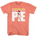 Warrant-Pie-Coral Silk Heather Adult S/S Tshirt - Coastline Mall