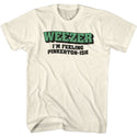 Weezer Pinkerton Ish Logo Natural Adult Short Sleeve T-Shirt tee - Coastline Mall