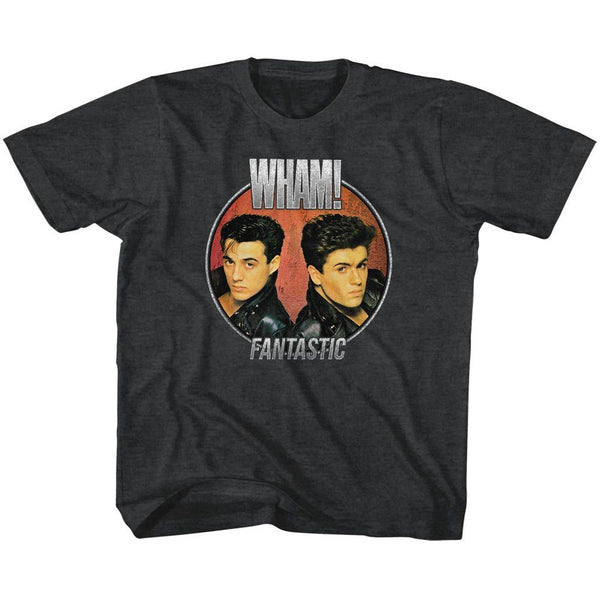 Wham-Fantastic Circle-Black Heather Toddler-Youth S/S Tshirt - Coastline Mall