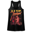 ZZ Top-Fandango-Black Ladies Racerback - Coastline Mall