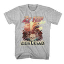 ZZ Top-Deguello-Gray Heather Adult S/S Tshirt - Coastline Mall