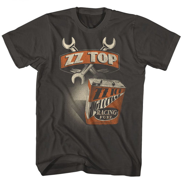 ZZ Top-High Octane-Smoke Adult S/S Tshirt - Coastline Mall